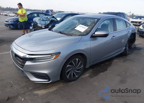 2020 Honda Insight Touring из США, поврежденный, VIN 19XZE4F91LE014281